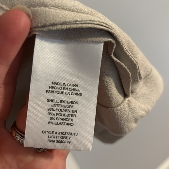 Thread and Supply Suede Open Front Jacket - Picture 3 of 5